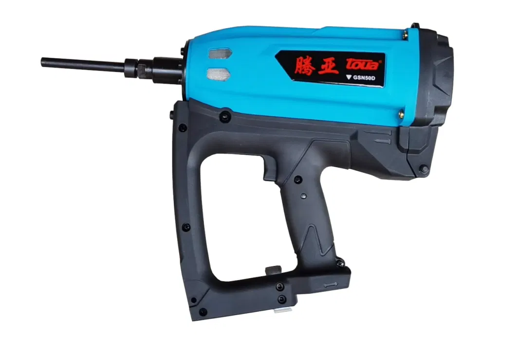 Two Batterycordless Finish Nailer Gas Actuated Concrete Nail Gun Fastening Hand Tools Similar to Toua Gsn50