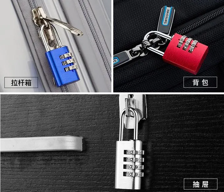 Aluminium Alloy Lock, Aluminium Alloy Padlock, Aluminium Combination Padlock, Al-C301