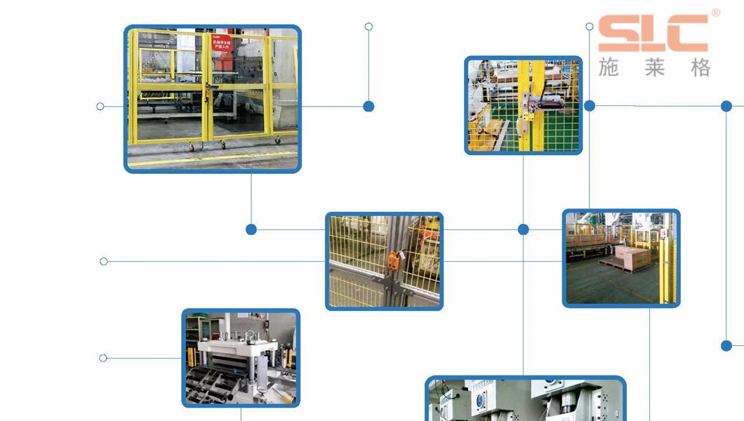 Industrial safety locks with manual release function Electromagnetic/ Machineical door lock