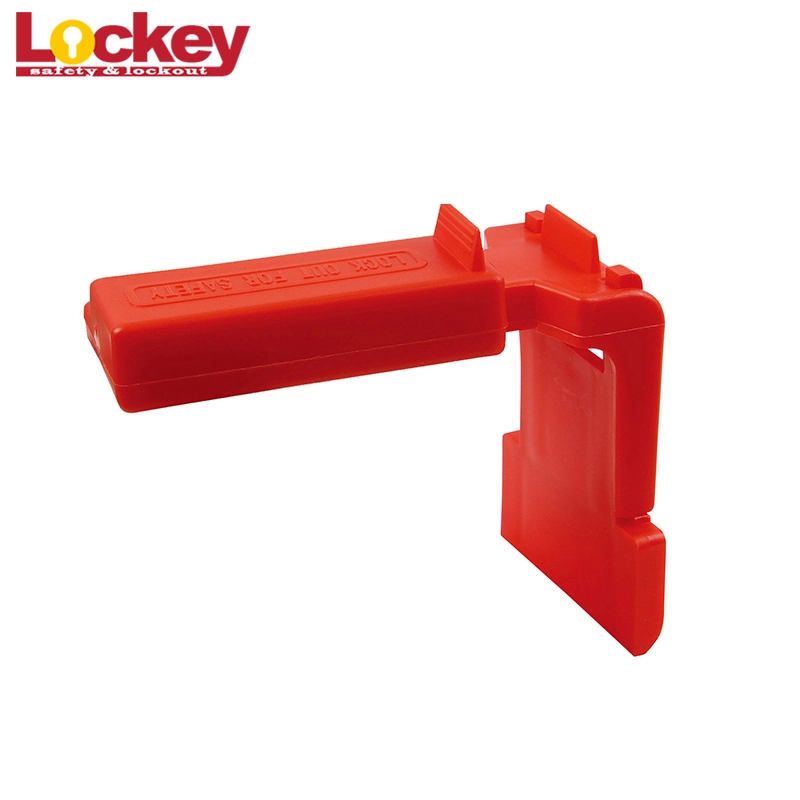 High Quality Red ABS Material Adjustable Ball Valve Lockout (ABVL04)