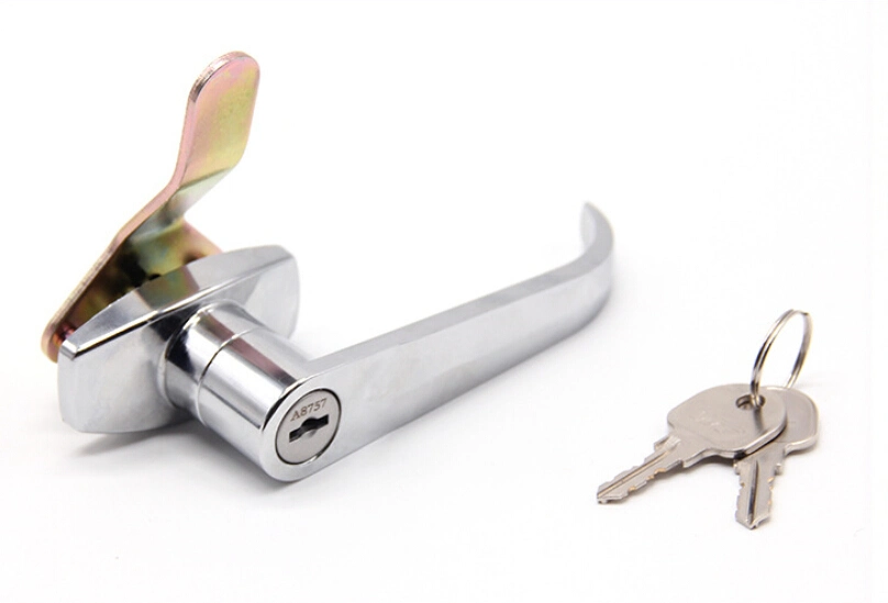 Zinc Alloy Hasp and Staple Lock with Handle