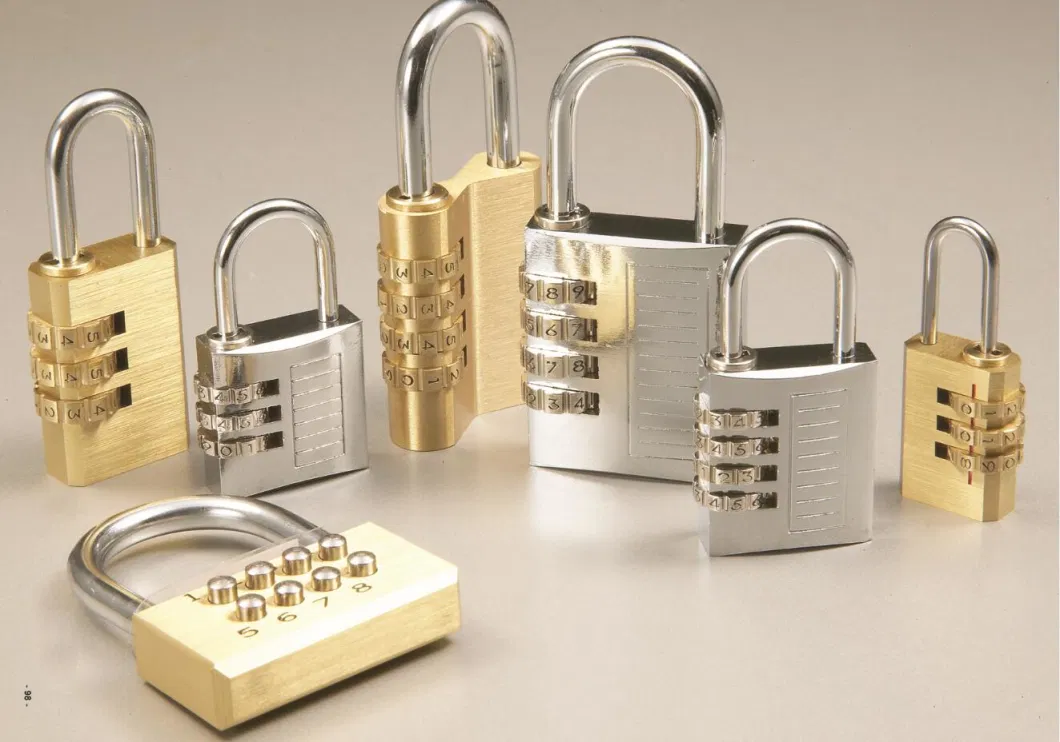 High Security Plastic Covered Rectangular Padlock (092)