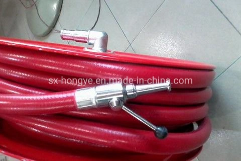 European PVC Hose Reel Swing Arm Type 25mmx30m for Fire Fighting