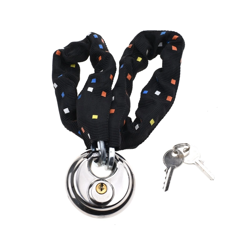 Yh1343 Best Bicycle Anti - Theft Bike Key Chain Lock with Padlock