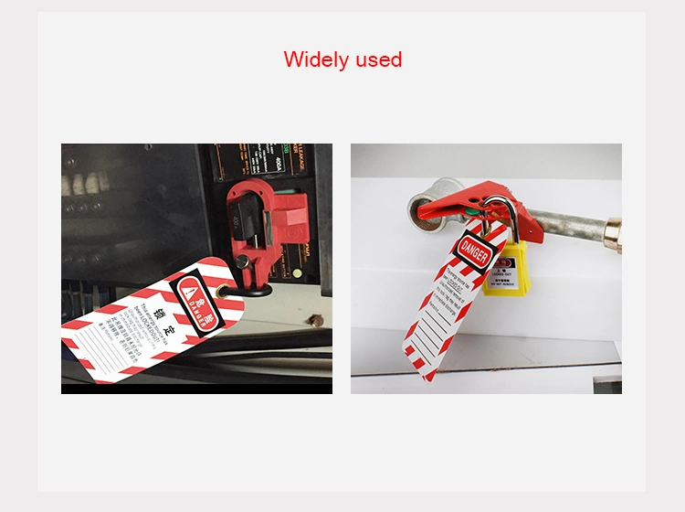 PVC Safety Lockout Tagout with Customization