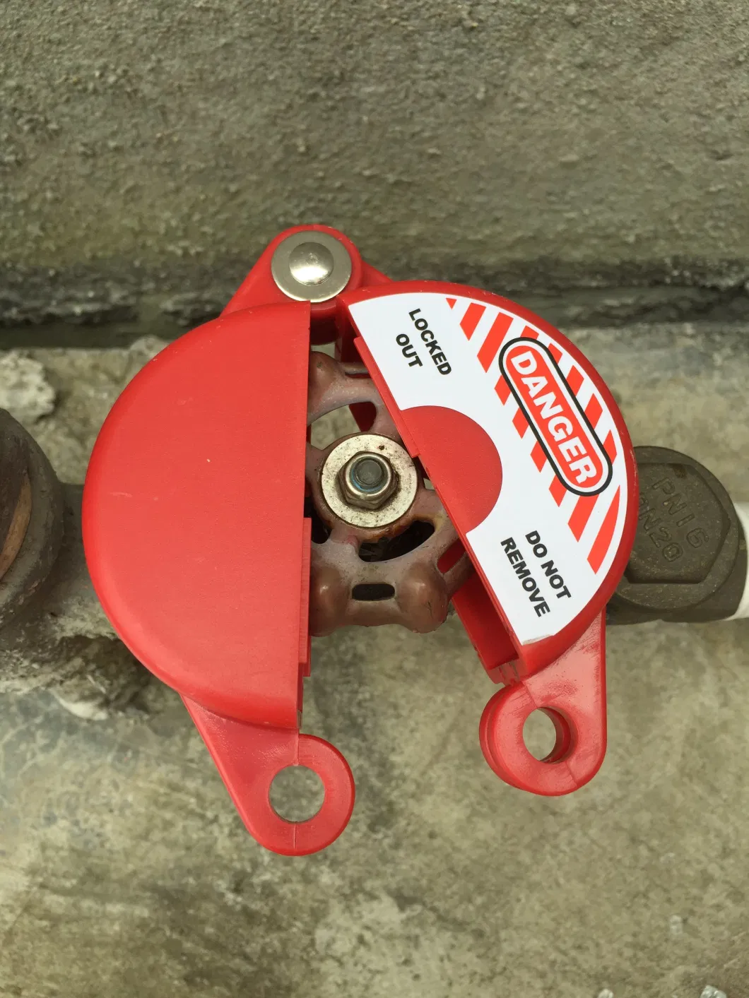 Factory ABS Standard Loto Tagout Safety Gate Valve Lockout