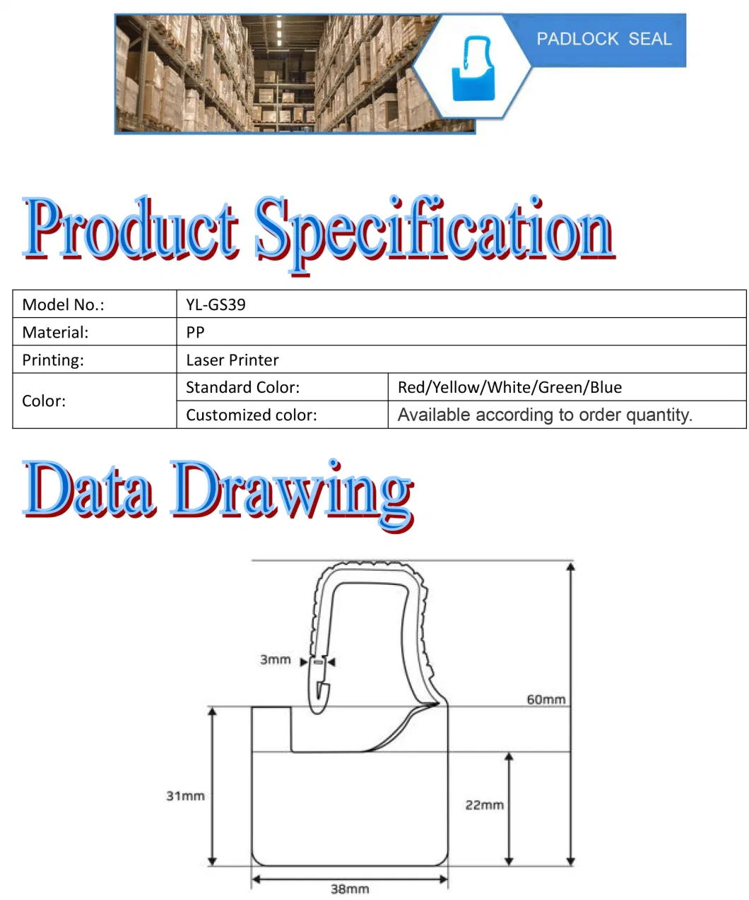 Padlock for Garment, Aline Line, Lggages, Bags