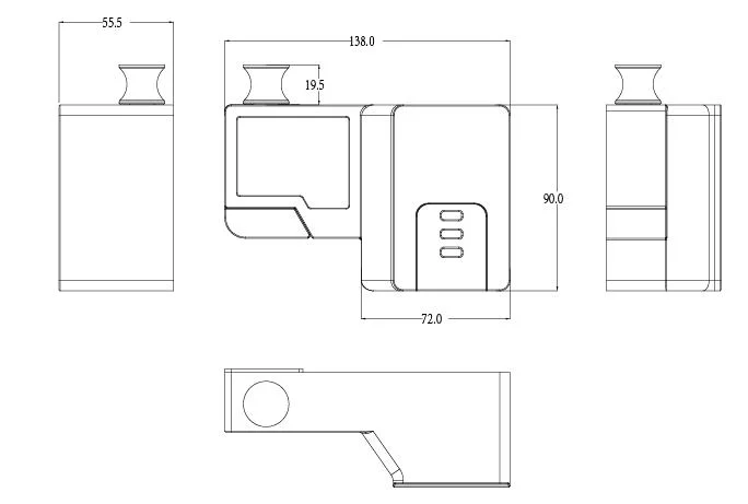 Made in China Electronic Master Key System Multifunction Smart Real-Time Monitoring Base Station Lock Safety