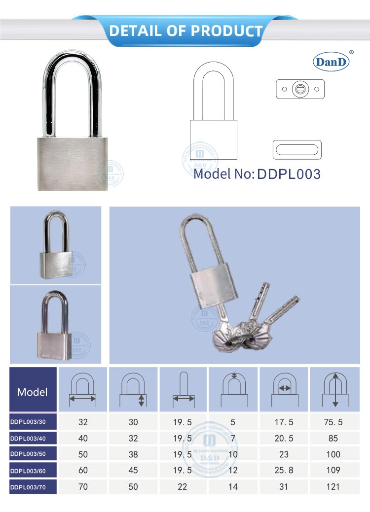 Industrial Keyed Alike Safety Padlocks High Safety Square Padlock Factory