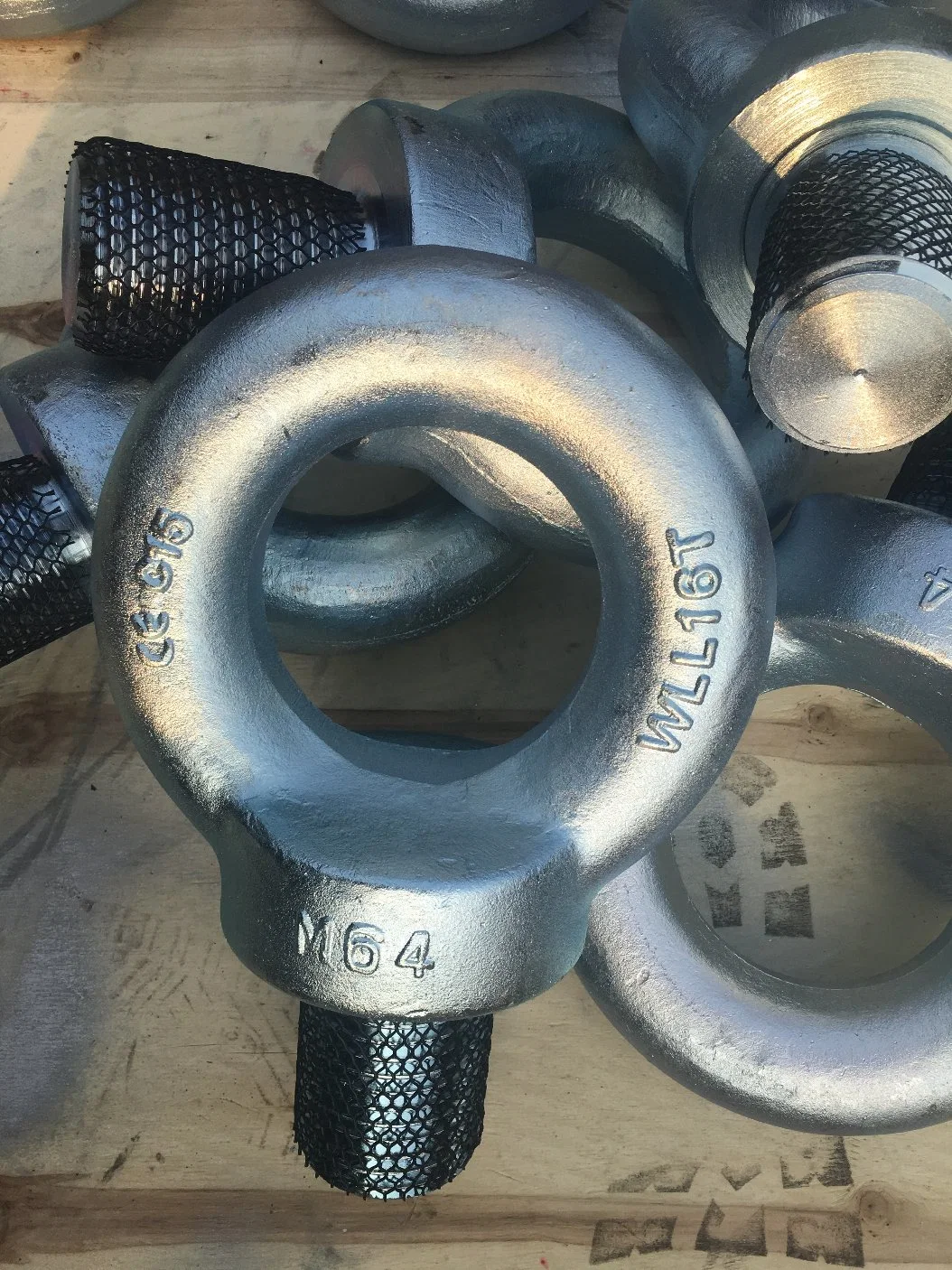 Ce C15 Steel Huge Eye Bolt for Marine and Safety