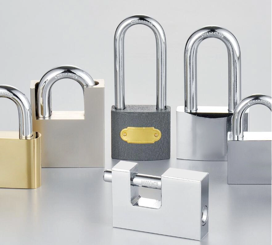 High Security Plastic Covered Rectangular Padlock (092)