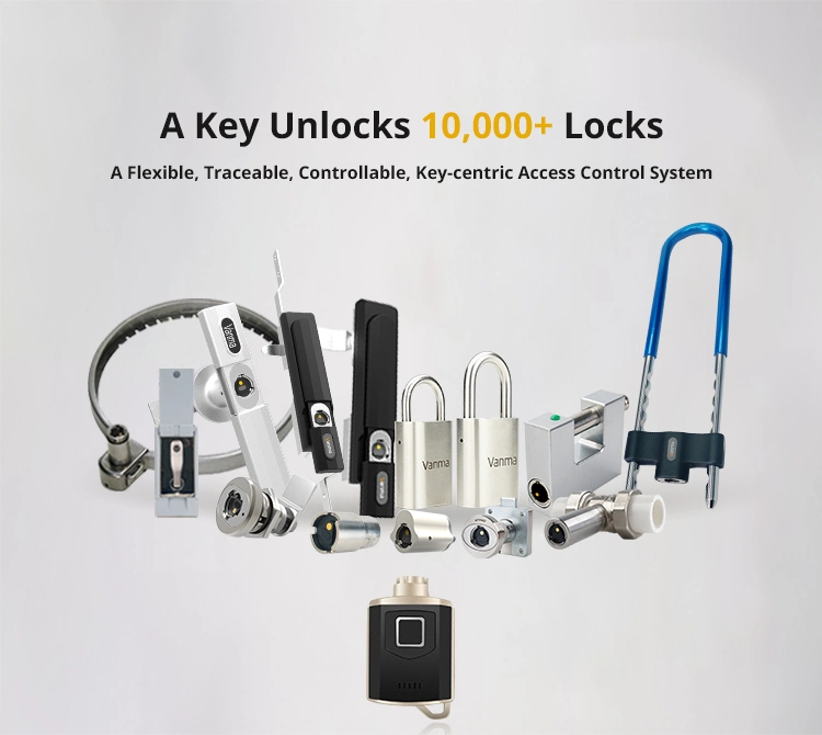 Fingerprint Authorization Key Smart Passive Padlocks for Security