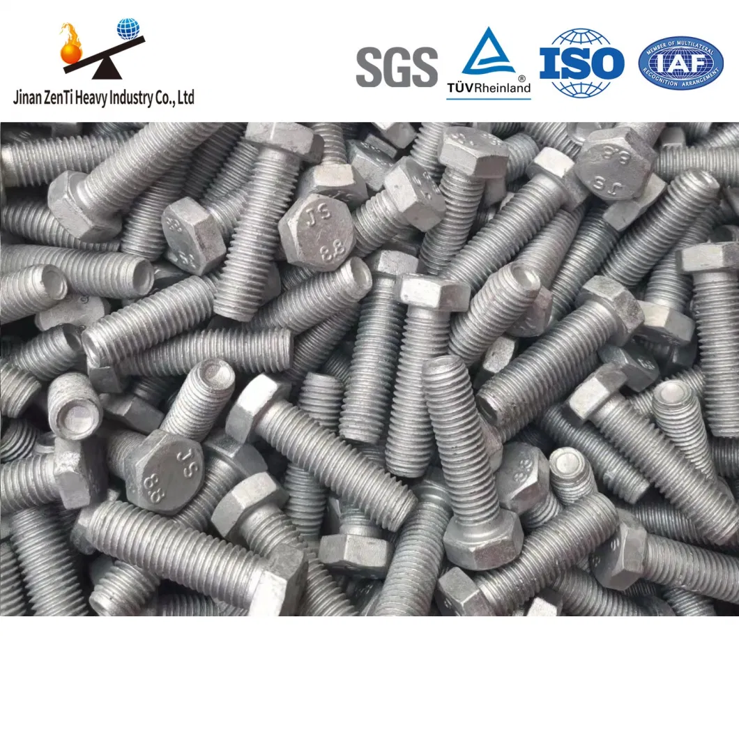 High Safety Reserve and M10-M40 8.8/10.9/12.9 Carbon Steel Hexagon Head High Strength Bolt Fine Full Half Thread Fastener DIN933 DIN931