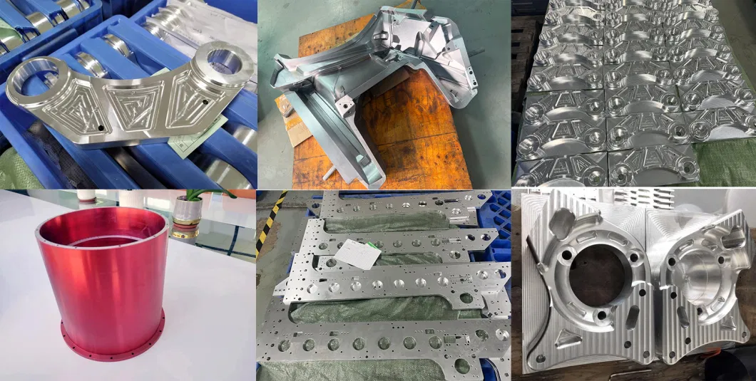 Custom CNC Machining Milling Aluminum Metal Hydraulic Air Manifold Control Valve Block