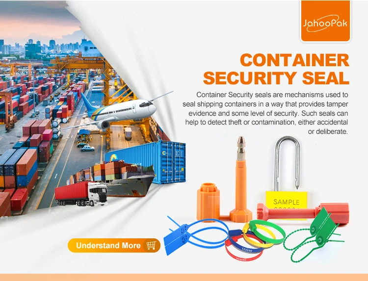 Self-Locking Fixed Type Postal Services Application Padlock Seals