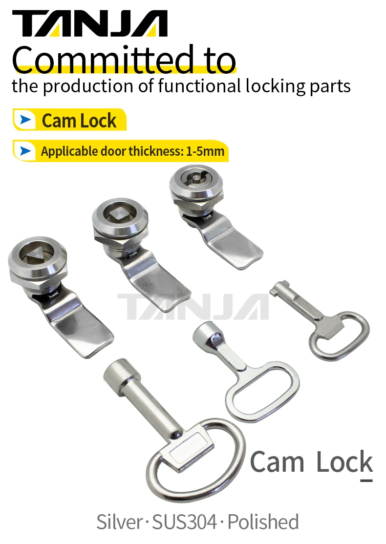 OEM/ODM True Factory Cabinet Cylinder Cam Lock/Industrial Lock/Vehicle Padlock/Truck T Lock/Waterproof Cam Lock