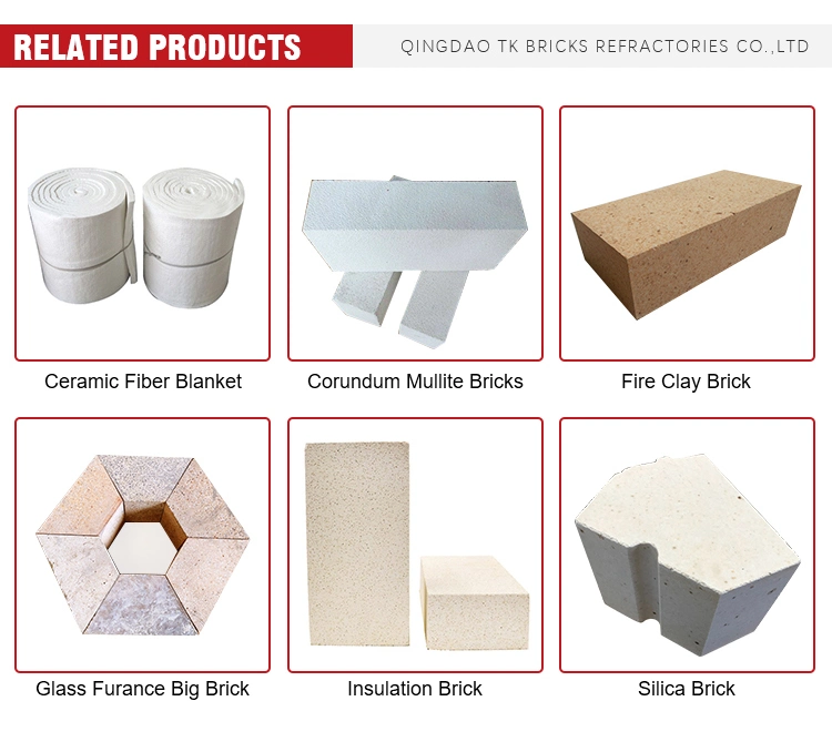 Al70% Grade High Alumina Bricks Blocks for Steel Casting Ladle Well