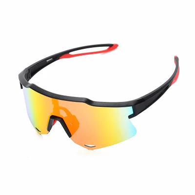 Tr90 Frame Polarized Men Outdoor Cycling Bike Sun Glasses Anti Wind Driving Running Golf Sport Sunglasses for Women