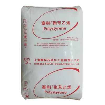 GPPS Plastic Suppliers Secco GPPS 123p Meal Box Material GPPS General-Purpose Polystyrene Injection Molded Transparent Grade