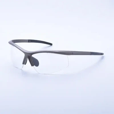 Rubber PA Leg Nylon Frame Anti UV 400 Antifog CE Safety Glasses PC Lens Eye Protection