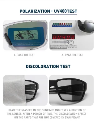 Sr3081 New Fashion Outdoor Sports Riding Sunglasses Polarizing Photochromic Sunglasses for Men and Women