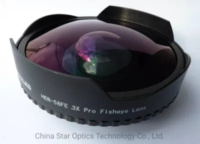 Optical Fish Eye Lens Customized Used for Camera