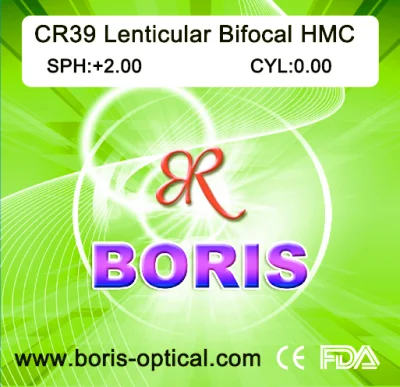 Cr39 1.499 Lenticular Hmc Optical Lens