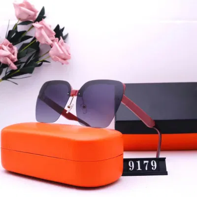 Fashion Polarized Sunglasses H Brand UV400 Designer Gradient Lens