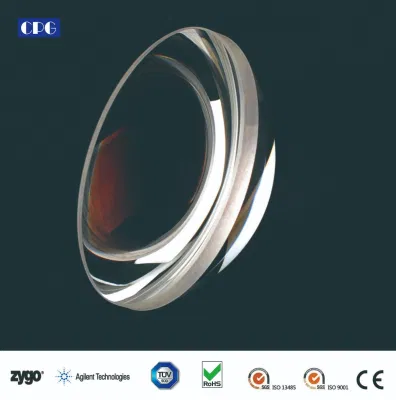 Aspherical Optical Lens, Glass/Fused Silica/Quartz/Infrared Material, Customized CNC Polished