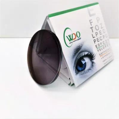 1.56 Blue Cut Photochromic Photogrey Photobrown Blue Blocking Eyeglasses Optical Lenses
