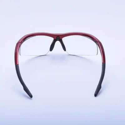 Rubber PA Leg Nylon Frame Anti UV 400 Antifog CE Safety Glasses PC Lens Eye Protection