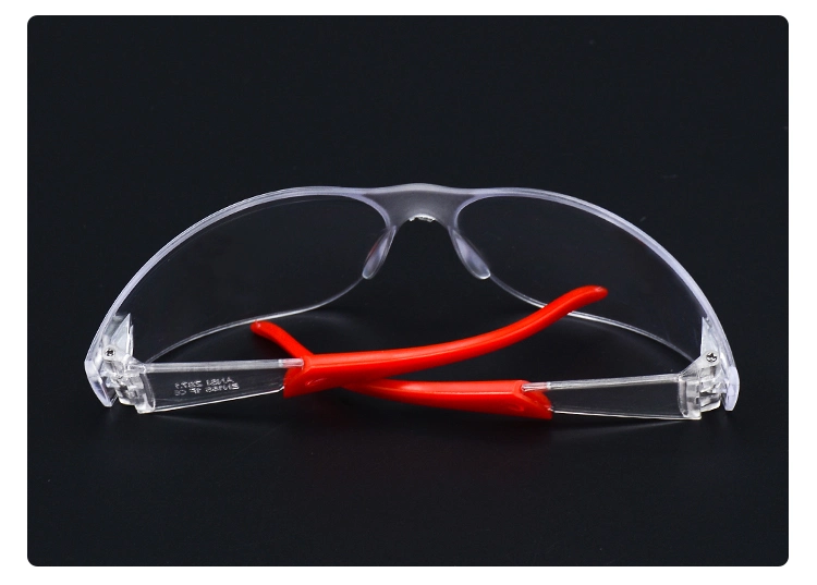 Single PC Lens Design Safety Eye Glasses Adjustable Temple Length