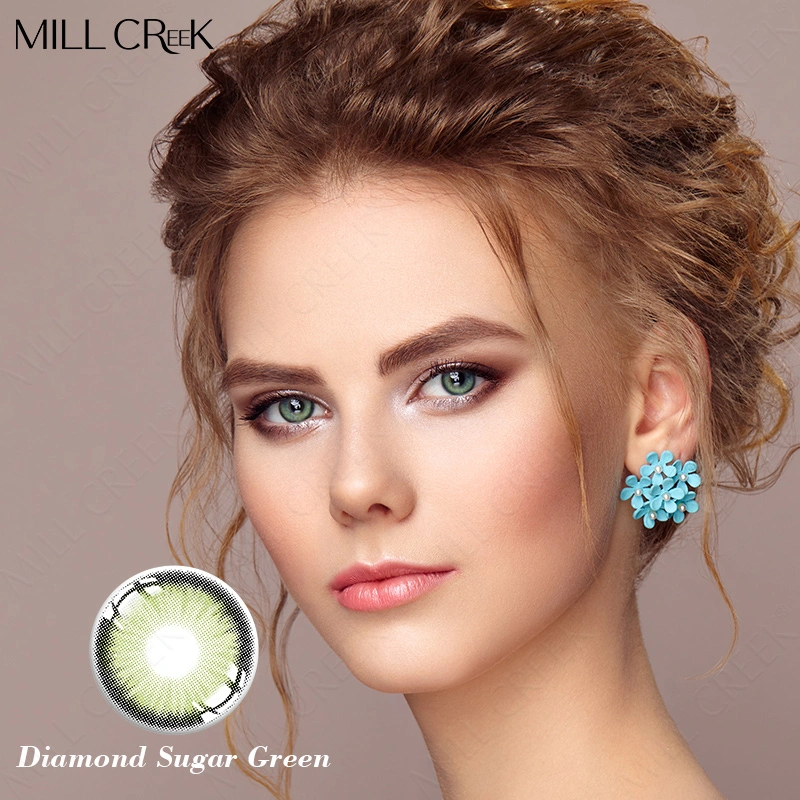 Moutain Series Grey Green Blue Contacts Very Comfortable Colored Contacts Lens Color Eye Contact Lenses for Reading