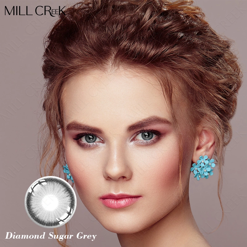 Moutain Series Grey Green Blue Contacts Very Comfortable Colored Contacts Lens Color Eye Contact Lenses for Reading