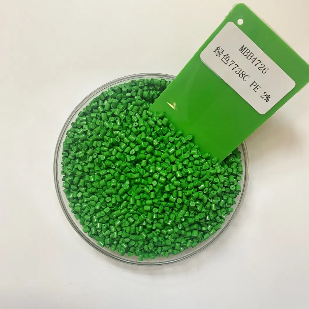 Good Prices Photochromic Green Pet Carrier Color Concentrate Masterbatch Granules