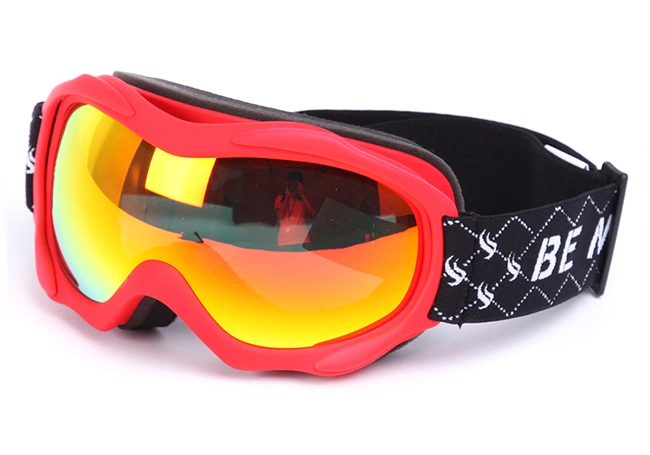 Stylish Design Ski Goggles Double Lens Snow Goggles Protective Skiing Glasses