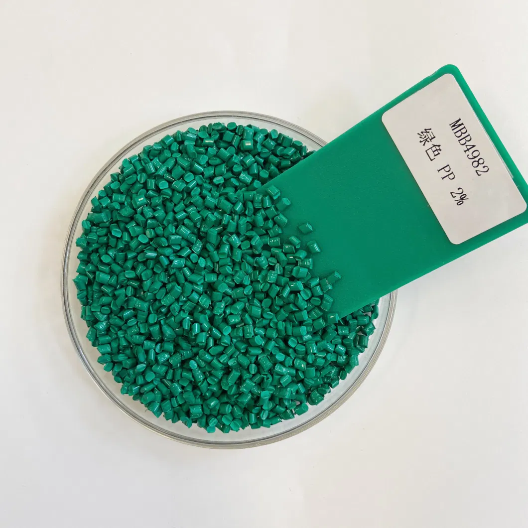 Good Prices Photochromic Green Pet Carrier Color Concentrate Masterbatch Granules