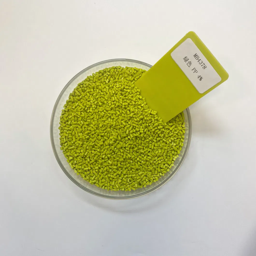 Good Prices Photochromic Green Pet Carrier Color Concentrate Masterbatch Granules