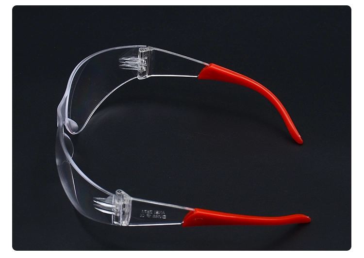 Single PC Lens Design Safety Eye Glasses Adjustable Temple Length