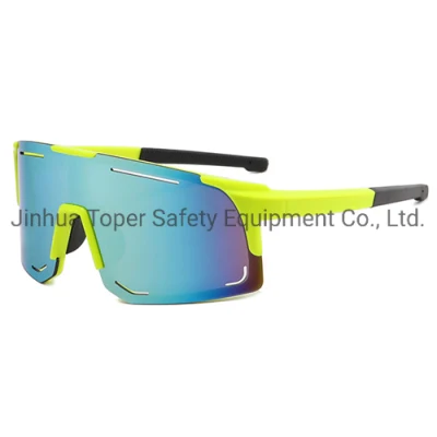 Occhiali da sole lenti avvolgenti per PC UV400 protezione per la guida di sci Ciclismo