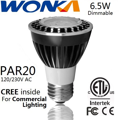 LED PAR20 Light Lamp Bulb for Indoor Project Application