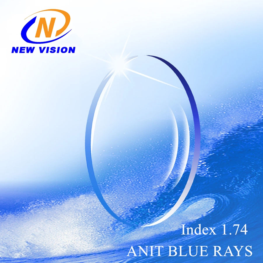 1.74 Fsv Blue Block Lens; Ultra Thin Blue Cutting Optical Lens