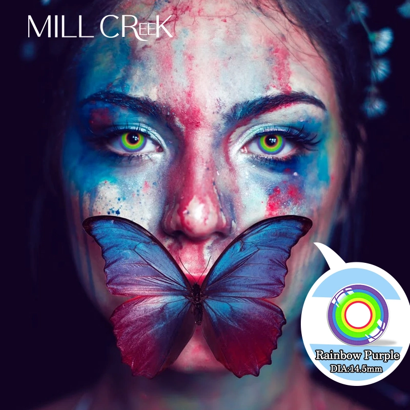 OEM Contact Lenses Colored Contact Lens Millcreek Natural 3-Tone Prescription Eye Lens