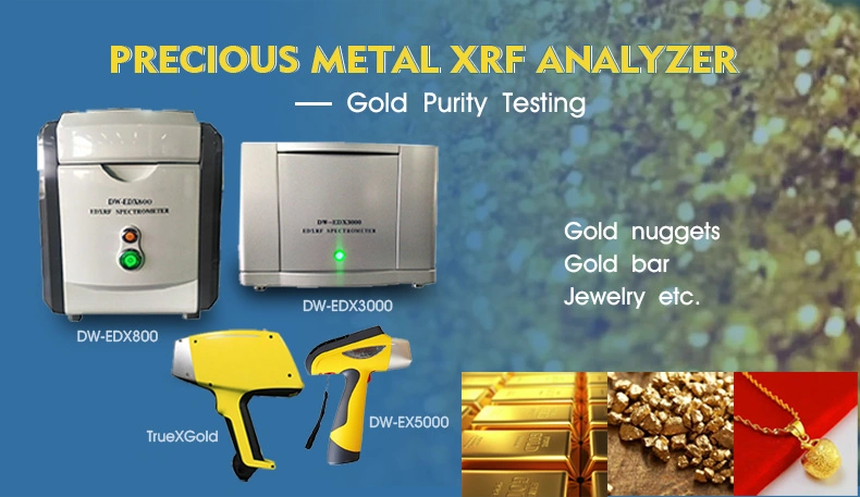 X-ray Spectrometer Gold Metal Mineral Soil Testing Handheld Portable Xrf Analyzer