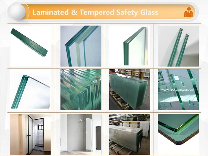 Safety Tempered Shower Screen Glass Lens with ISO &amp; Ce