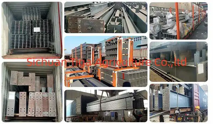 Modern Prefab Steel Structure Building Prefabricated Warehouse/Workshop/Aircraft Hangar/Office Construction Material