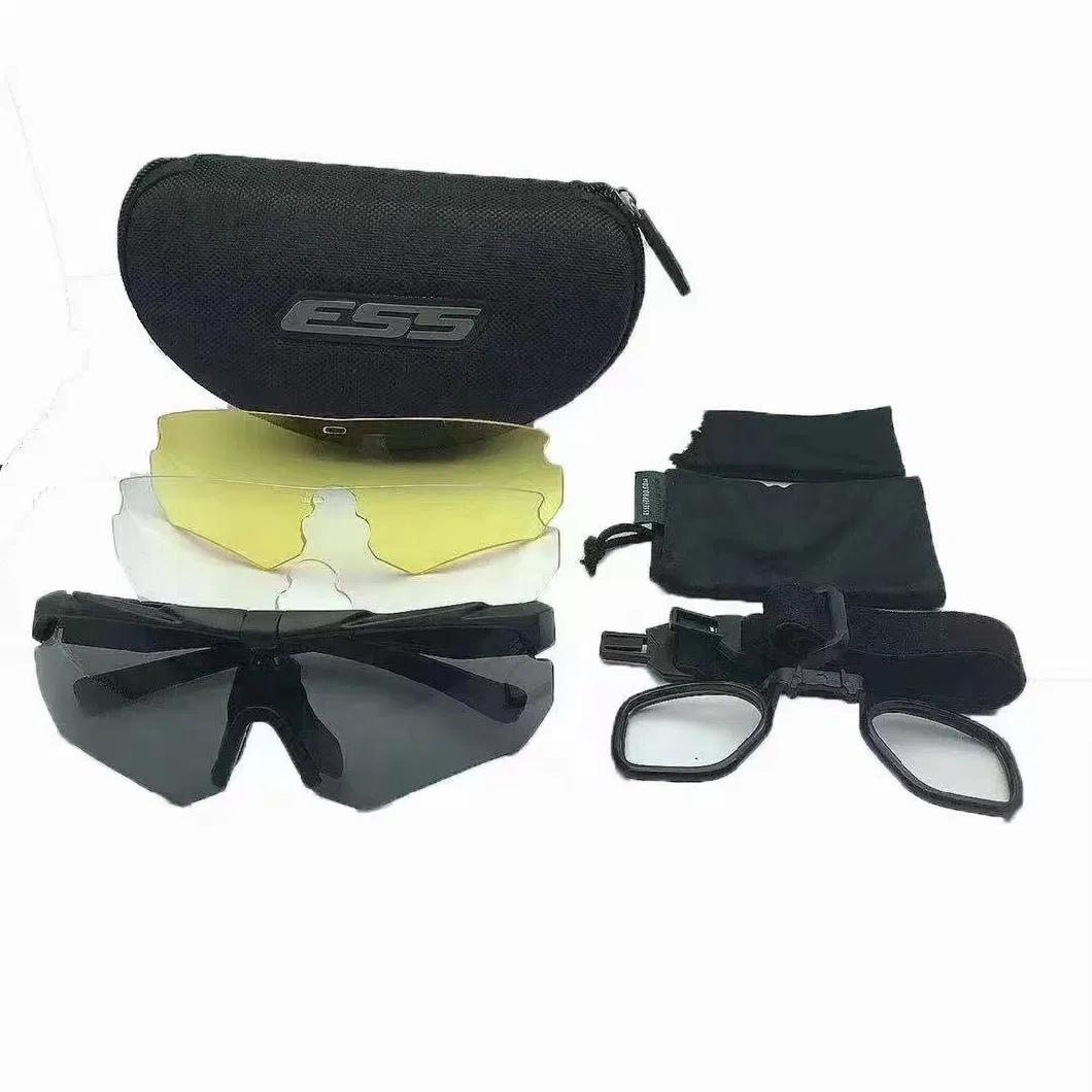 Bulletproof Explosion-Proof Sunglasses Motorcycle Riding Outdoor Windproof Sandproof Sunglasses