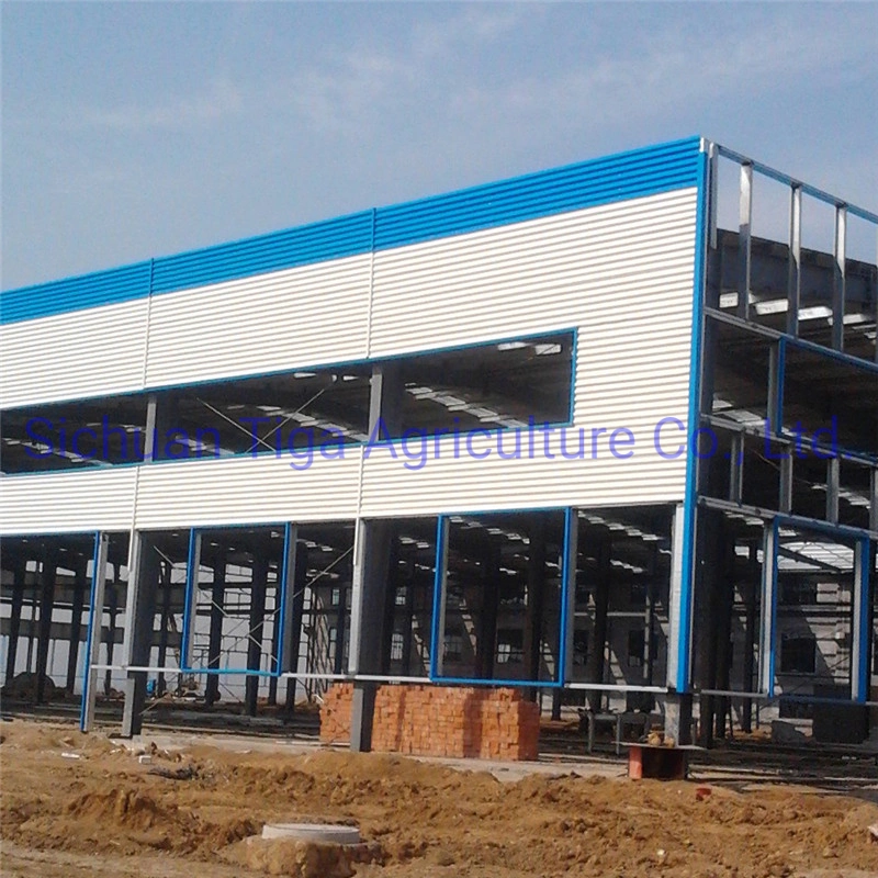 Modern Prefab Steel Structure Building Prefabricated Warehouse/Workshop/Aircraft Hangar/Office Construction Material