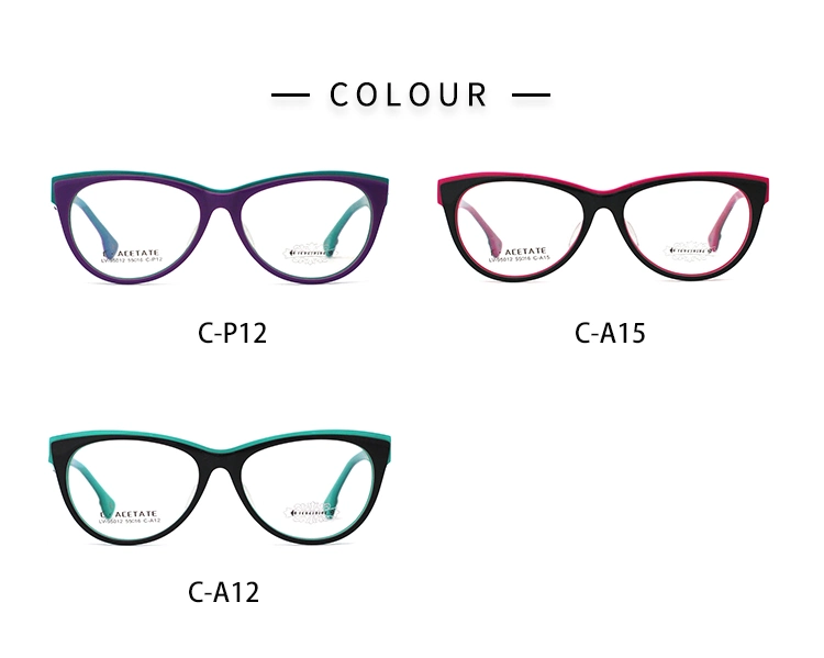 Fashion Acetate Glasses Frame Eyeglasses Eye Frame Optic