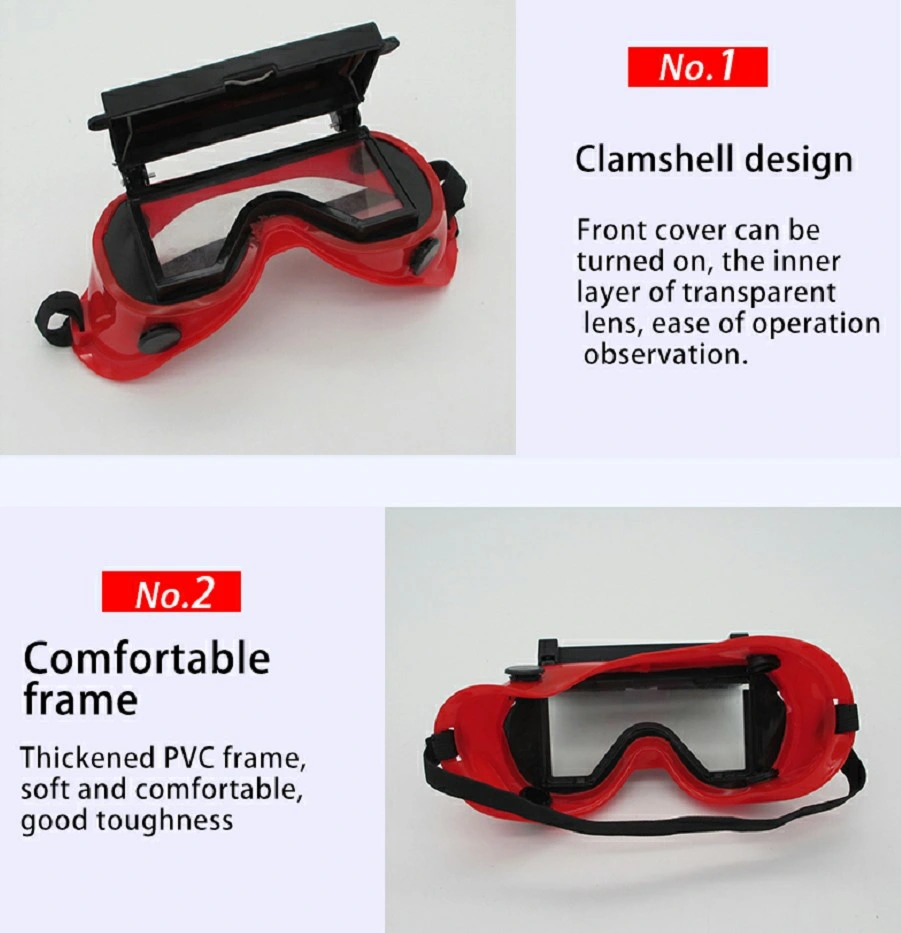 Hot Selling Free Sample High Quality Construction Glasses Lens Welding Safety Glasses with Factory Price